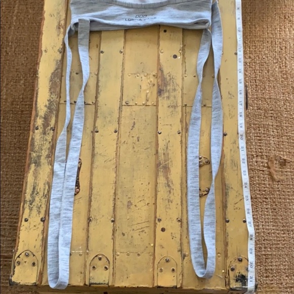 LORNA JANE STRETCH GRAY WORKOUT WRAP SPORTS BRA PADDED GYM YOGA ATHLEISURE S - Picture 13 of 16